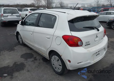 2015 Mitsubishi Mirage De from USA, damaged, VIN ML32A3HJ7FH049441